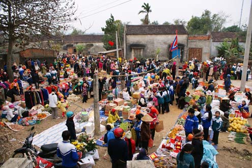 Phiên chợ quê trong sáng cuối năm. (07/02/2016)